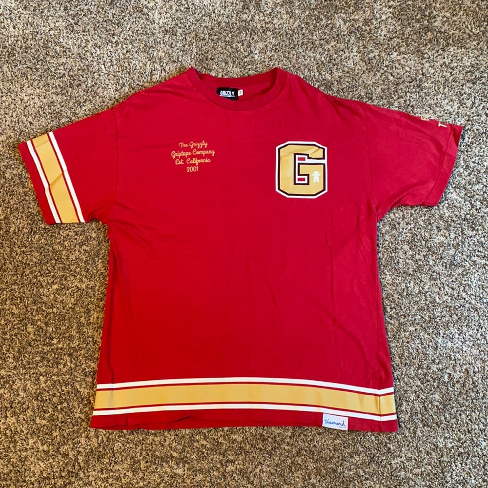 Diamond Supply x Grizzly Tee